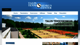 What Talintenniskeskus.fi website looked like in 2018 (5 years ago)