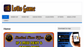 What Thailottogame.com website looked like in 2018 (5 years ago)