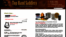 What Tophand.com.au website looked like in 2018 (5 years ago)