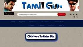 What Tamilgun.watch website looked like in 2018 (5 years ago)