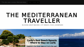 What Themediterraneantraveller.com website looked like in 2018 (5 years ago)