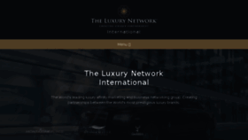 What Theluxurynetworkinternational.com website looked like in 2018 (5 years ago)