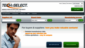 What Tech2select.com website looked like in 2018 (5 years ago)