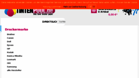 What Tintenpool.de website looked like in 2018 (5 years ago)