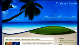 What Thalasso-sante.com website looked like in 2018 (5 years ago)
