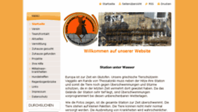 What Tierhilfe-griechenland.de website looked like in 2018 (5 years ago)