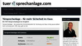 What Tuer-sprechanlage.com website looked like in 2018 (5 years ago)