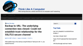 What Think-like-a-computer.com website looked like in 2018 (7 years ago)