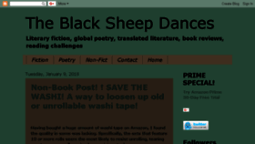 What Theblacksheepdances.com website looked like in 2018 (5 years ago)