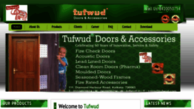 What Tufwud.com website looked like in 2018 (5 years ago)