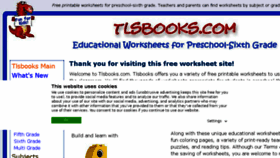 What Tlsbooks.com website looked like in 2018 (5 years ago)