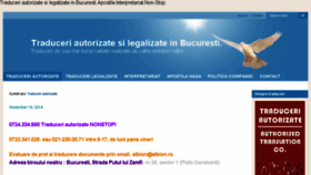 What Traduceri-bucuresti.ro website looked like in 2018 (5 years ago)