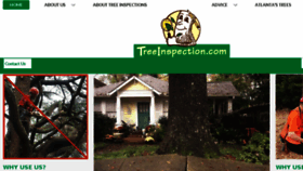 What Treeinspection.com website looked like in 2018 (5 years ago)