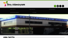 What Temaluminyum.com website looked like in 2018 (5 years ago)