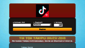What Tiktok.hilede.com website looked like in 2018 (5 years ago)