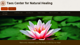 What Taoscenterfornaturalhealing.com website looked like in 2018 (5 years ago)