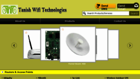 What Tanishwifi.com website looked like in 2018 (5 years ago)