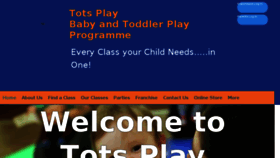 What Totsplay.co.uk website looked like in 2018 (5 years ago)