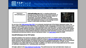 What Tspfundtrading.com website looked like in 2018 (5 years ago)