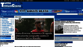 What Tuttotritiumgiana.com website looked like in 2018 (5 years ago)