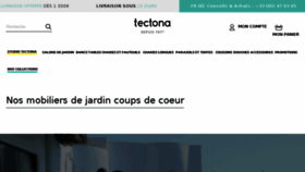 What Tectona.net website looked like in 2018 (5 years ago)