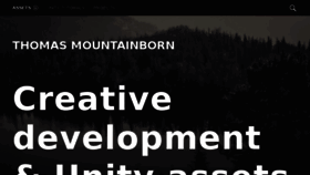 What Thomasmountainborn.com website looked like in 2018 (5 years ago)
