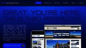 What Thirdperspective.com website looked like in 2018 (5 years ago)
