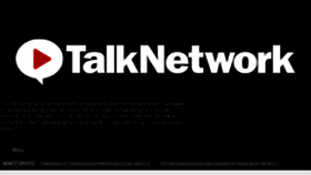 What Talknetwork.com website looked like in 2018 (5 years ago)