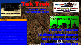 What Tektrek.com.au website looked like in 2018 (5 years ago)
