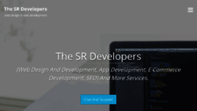 What Thesrdevelopers.com website looked like in 2018 (5 years ago)