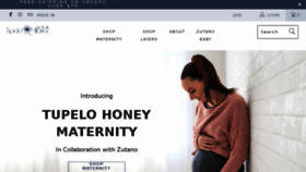 What Tupelo-honey.myshopify.com website looked like in 2018 (5 years ago)