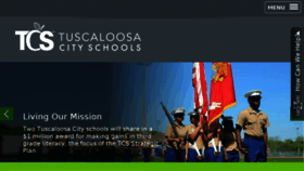 What Tuscaloosacityschools.com website looked like in 2018 (5 years ago)