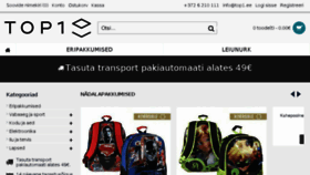 What Top1.ee website looked like in 2018 (5 years ago)