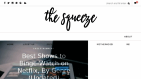 What Thesqueezeblog.com website looked like in 2018 (5 years ago)