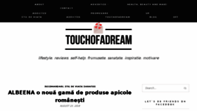What Touchofadream.ro website looked like in 2018 (5 years ago)