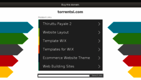 What Torrentsi.com website looked like in 2018 (5 years ago)