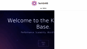 What Techgirlkb.guru website looked like in 2018 (5 years ago)
