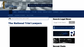 What Thenationaltriallawyers.org website looked like in 2018 (5 years ago)