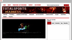 What Totalsportsmadness.com website looked like in 2018 (5 years ago)