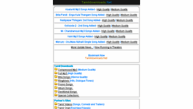 What Tamildownloads.net website looked like in 2018 (5 years ago)