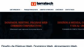 What Terratechperu.com website looked like in 2018 (5 years ago)