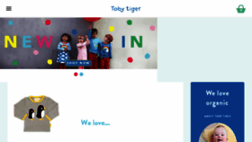 What Tobytiger.co.uk website looked like in 2018 (5 years ago)