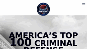 What Top100criminaldefenseattorneys.com website looked like in 2018 (5 years ago)