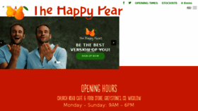 What Thehappypear.ie website looked like in 2018 (7 years ago)