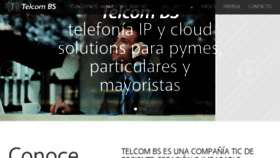 What Telcombs.net website looked like in 2018 (5 years ago)