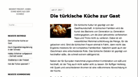 What Turk.ch website looked like in 2018 (5 years ago)