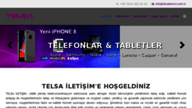 What Telsailetisim.com.tr website looked like in 2018 (5 years ago)