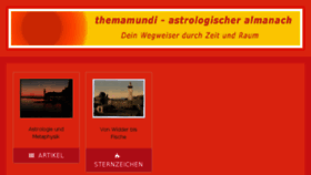 What Themamundi.com website looked like in 2018 (5 years ago)
