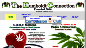 What Thc-thehumboldtconnection.org website looked like in 2018 (5 years ago)