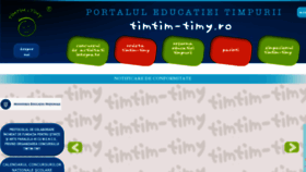 What Timtim-timy.ro website looked like in 2018 (5 years ago)